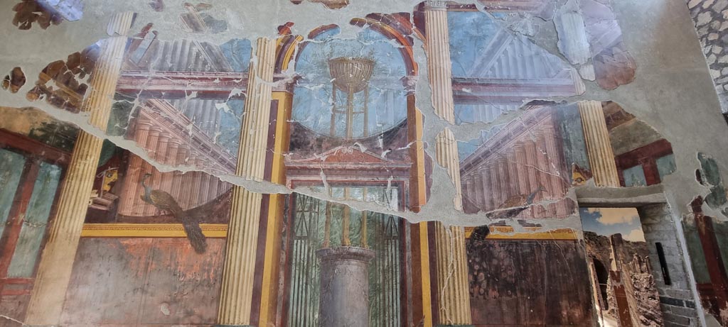 Oplontis Villa of Poppea, January 2023. Room 15, looking towards east wall. Photo courtesy of Miriam Colomer