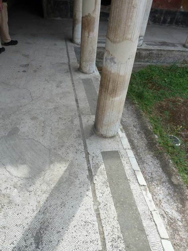 Oplontis, September 2015. Room 33, mosaic flooring.