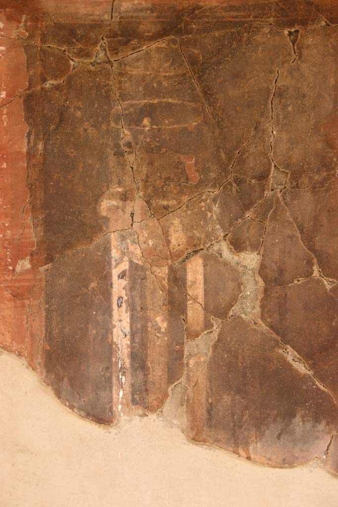 Oplontis Villa of Poppea, October 2020.
Portico 40, decoration on north wall. Photo courtesy of Klaus Heese.