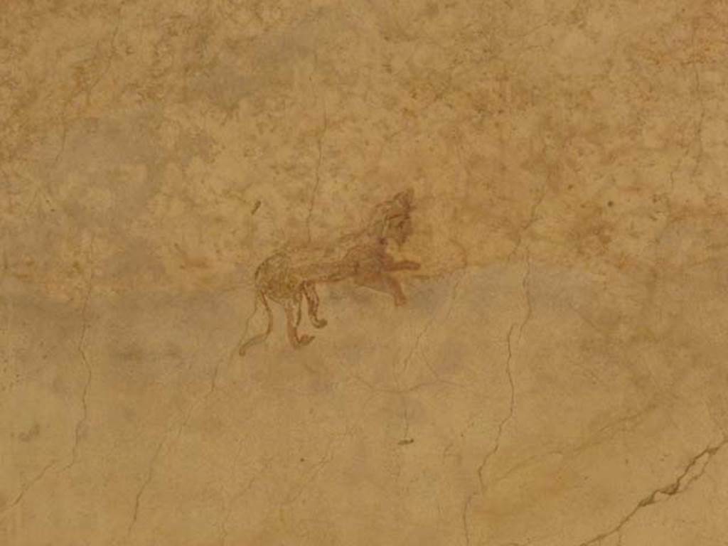 Oplontis, May 2011. Portico 40, painted wall decoration. Photo courtesy of Michael Binns.