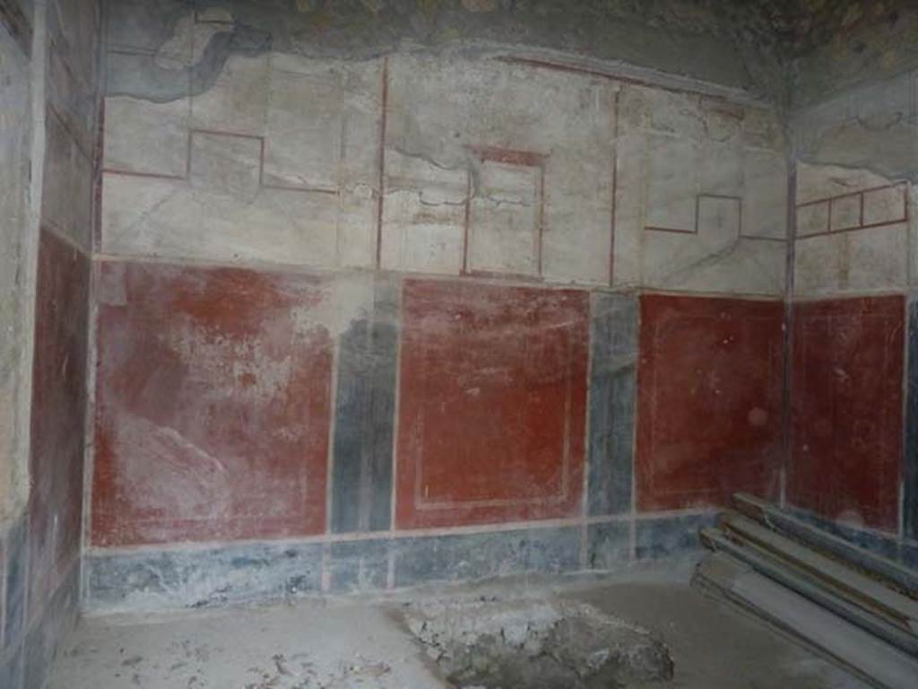 Oplontis, September 2015. Room 55, south wall.