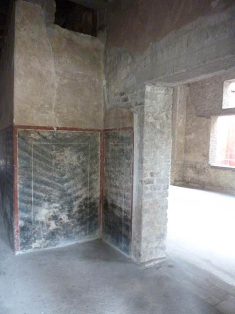 Oplontis, September 2015. Corridor 63, looking north-west towards doorway to room 65.