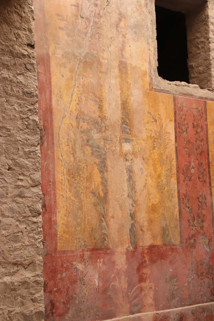 Oplontis Villa of Poppea, October 2020. Room 68, looking towards east wall at north end. 
Photo courtesy of Klaus Heese.
