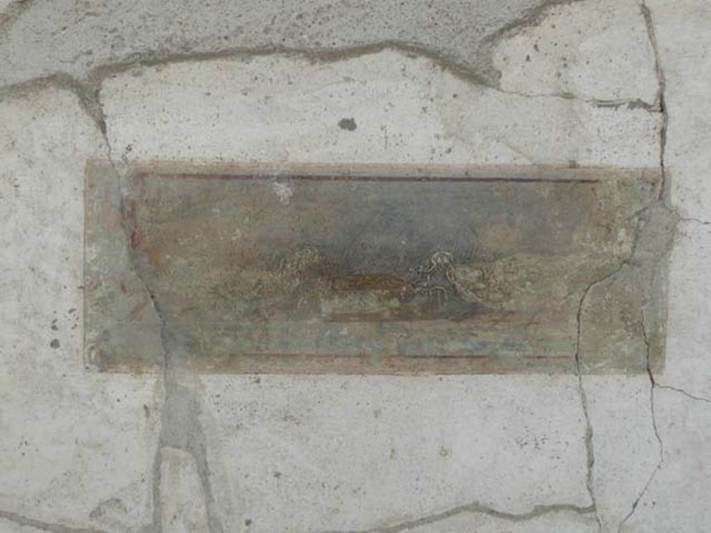 Oplontis, May 2010. Portico 60, painted panel on south side of doorway to room 72. Photo courtesy of Buzz Ferebee.