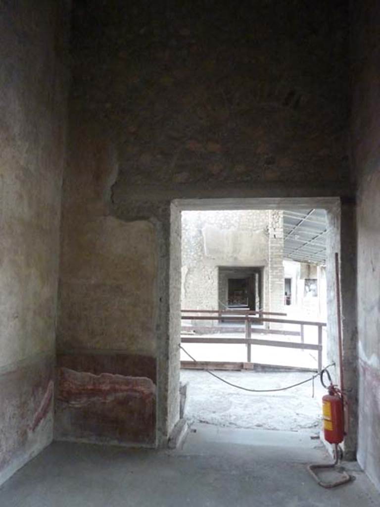Oplontis, September 2015. Room 75, looking north towards doorway to room 69.