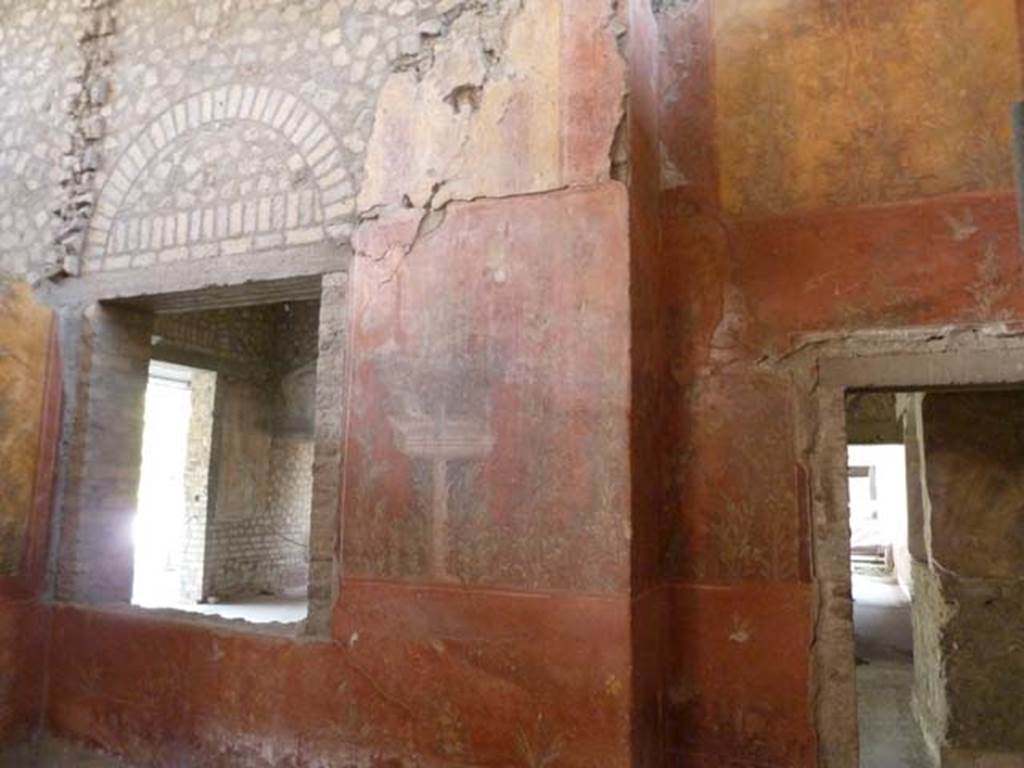 Oplontis, September 2015. Room 87, south wall.