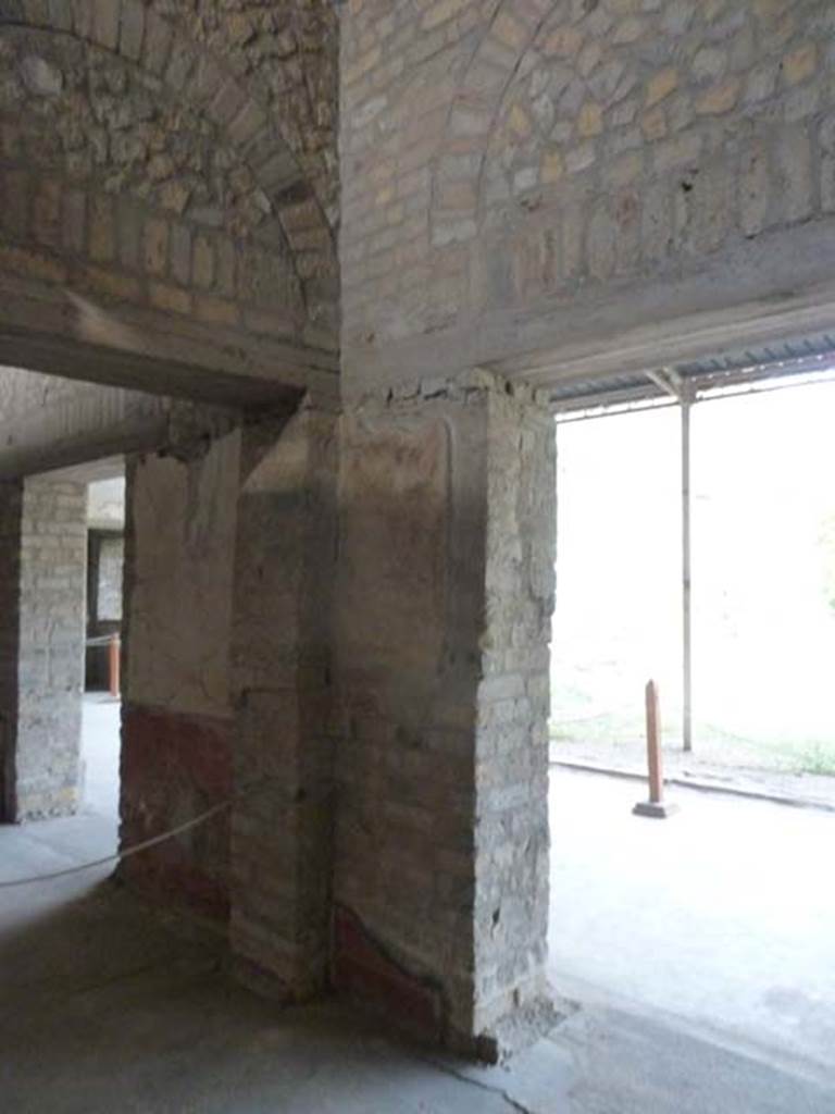 Oplontis, September 2015. Room 88, north-east corner.