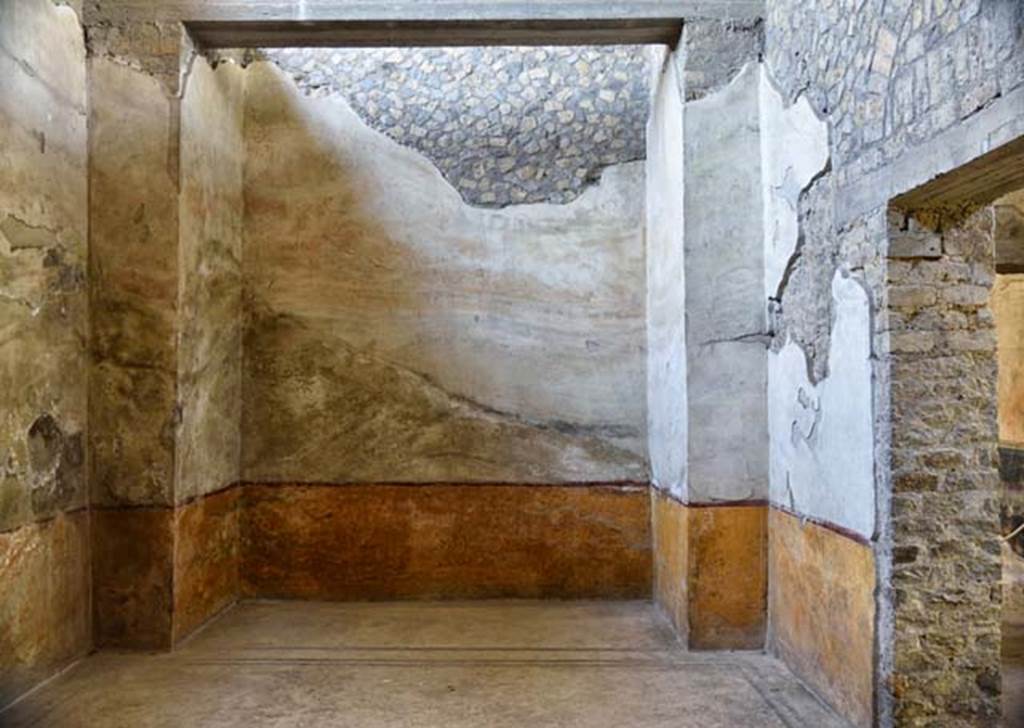 Oplontis Villa of Poppea, April 2018. Room 89, looking towards recess in north wall. Photo courtesy of Ian Lycett-King. Use is subject to Creative Commons Attribution-NonCommercial License v.4 International.