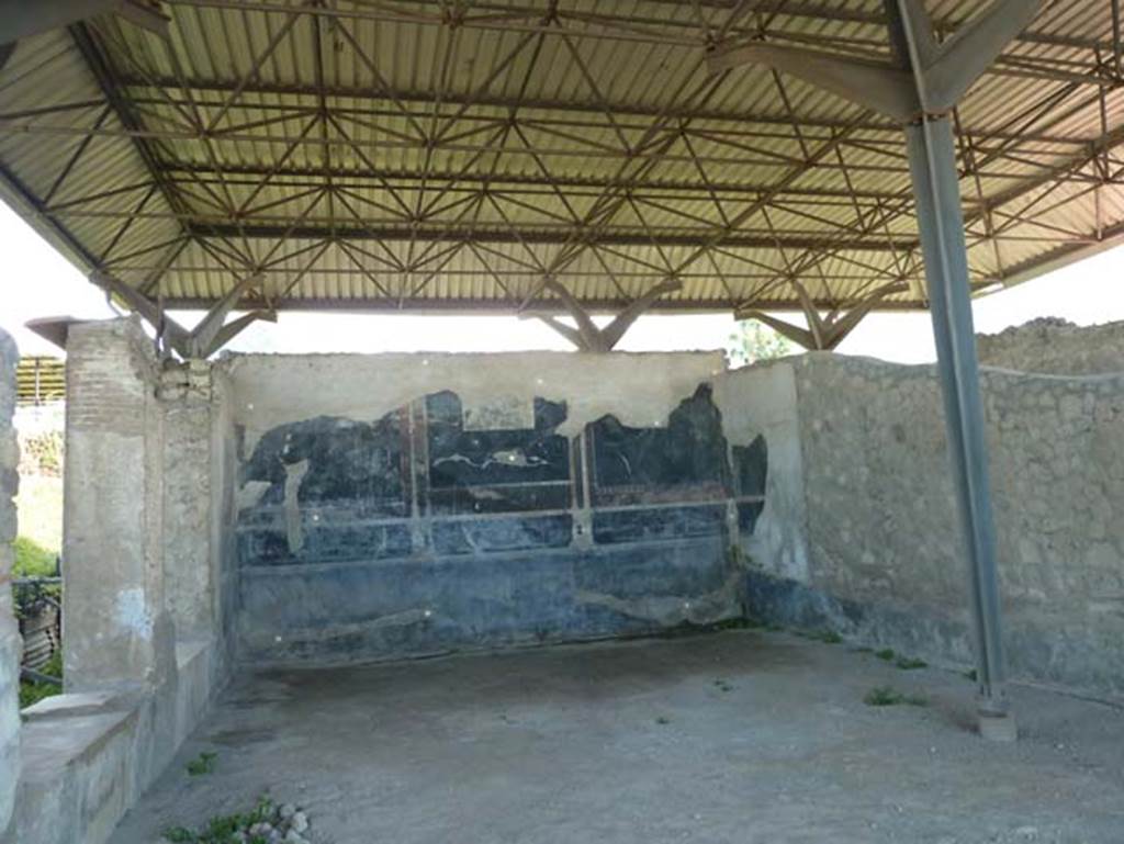 Stabiae, Secondo Complesso (Villa B), September 2015. Room 13, south wall.