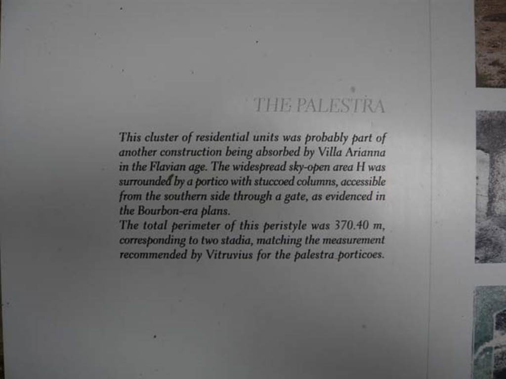 Stabiae, Villa Arianna, May 2010. Official description. Photo courtesy of Buzz Ferebee.